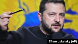 უკრაინის პრეზიდენტი ვოლოდიმირ ზელენსკი