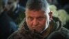 Главнокомандующий Вооруженными силами Украины Валерий Залужный на церемонии прощания с жертвами падения вертолета, что привело к гибели 14 человек, в том числе из руководства МВД Украины. Киев, 21 января 2023 года