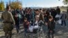 Сірыйскія мігранты ў Македоніі.13 лістапада 2015 году