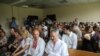 Belarus — Leaders of the REP Trade Union Hienadź Fiadynič (Gennady Fedynich) and Ihar Komlik (Igor Komlik) in court, 30jul2018