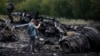 Журналист на месте падения сбитого малайзийского "Боинга" в Донецкой области Украины