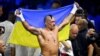 Украинец Александр Усик после победы над британцем Энтони Джошуа в бою за титул чемпиона мира в супертяжелом весе за обладание титулов IBF, WBA и WBO. Саудовская Аравия, город Джидда, 21 августа 2022 года