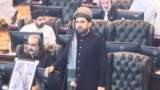 سهېل اپرېدی د اکتوبر پر ۱۳مه د خيبر پښتونخوا د اعلاوزير تر منتخب کېدو وروسته د اسمبلۍ غونډط ته وينا کوي.