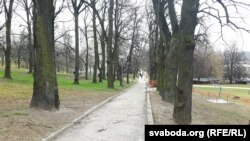 Так цяпер выглядае парк былой сядзібы Станіславова