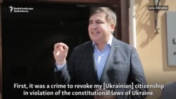 Saakashvili Says He Crossed Ukrainian Border Legally