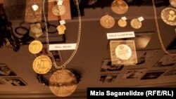 სპორტის მუზეუმის ექსპონატები