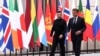 Президент України Володимир Зеленський і президент Франції Емманюель Макрон на саміті «Коаліції охочих», Париж, Франція, 4 вересня 2025 року
