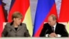 Германия канцлері Ангела Меркель (сол жақта) мен Ресей президенті Владимир Путин. Мәскеу, 16 қараша 2012 жыл.