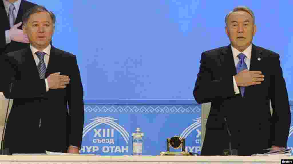 Қазақстан парламенті мәжілісінің төрағасы Нұрлан Нығматулин ел президенті Нұрсұлтан Назарбаевтың «мұрагері болуға үміттілер» тақырыбын арандату деп бағалайды. Бұл туралы журналистке жазған ашық хатында ол Назарбаевтың «Қазақстанды бүгінгі жетістіктерге жеткізуші ғана емес, сонымен бірге, алдағы уақытта да жаңа жеңістерге жетелеуші бірегей саяси қайраткер екеніне кәміл сенетінін» және оған «өзге балама жоқ» екенін атап көрсеткен.