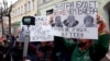 Ілюстрацыйнае фота. Акцыя пратэсту супраць прэзыдэнцкага «дэкрэту аб дармаедах» у Магілёве, 2017 год